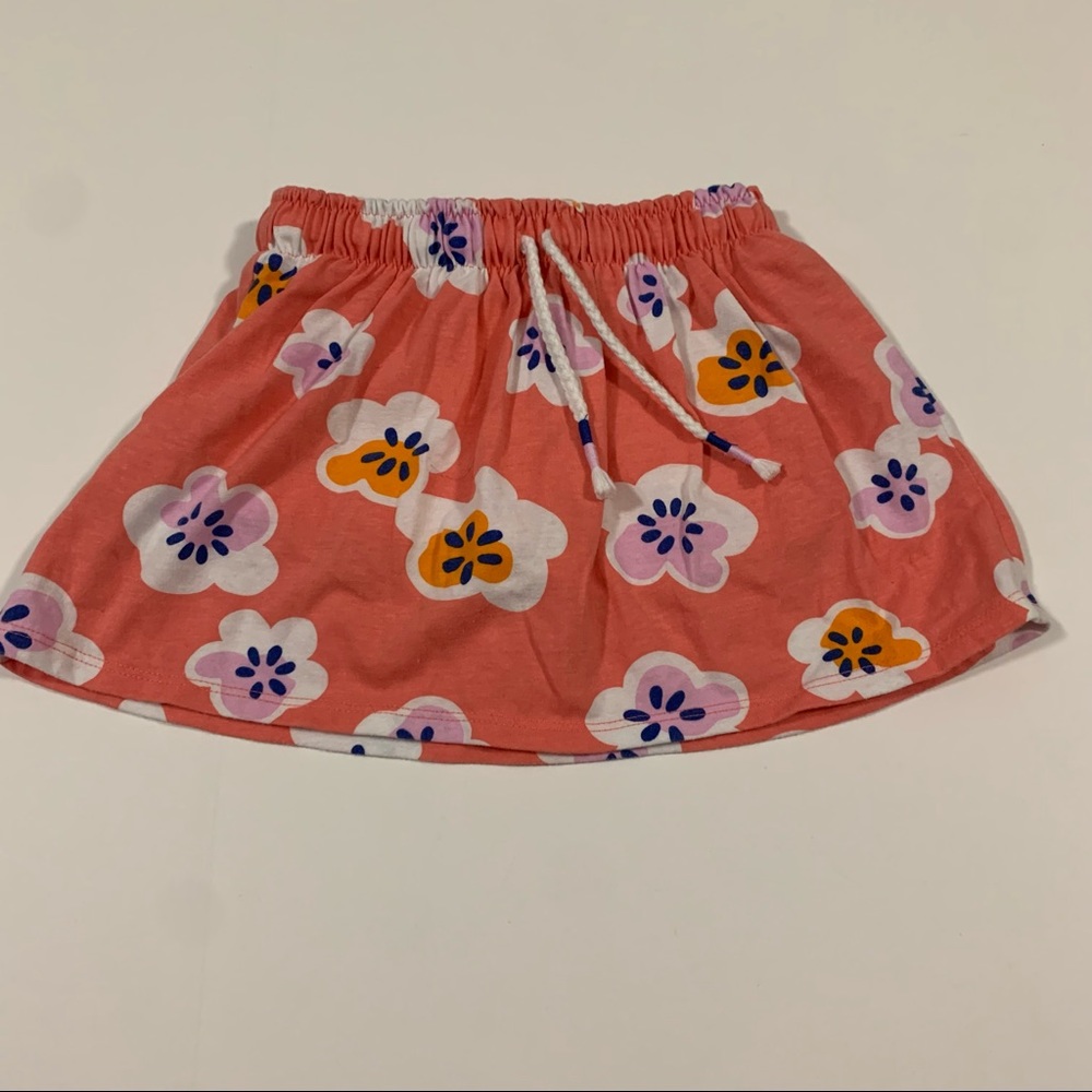 Cat & Jack - Coral Flower Skort